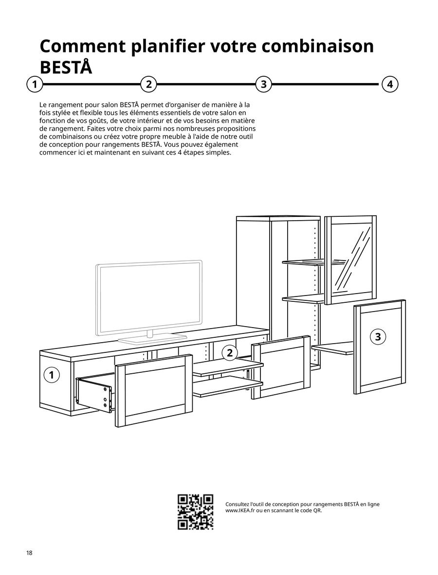 Offres IKEA France de 6 janvier à 31 décembre 2025 BESTÅ rangement