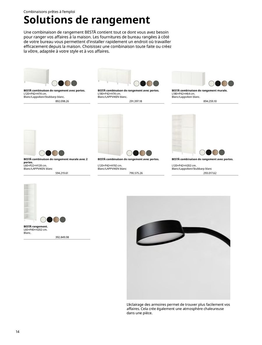 Offres IKEA France de 6 janvier à 31 décembre 2025 BESTÅ rangement