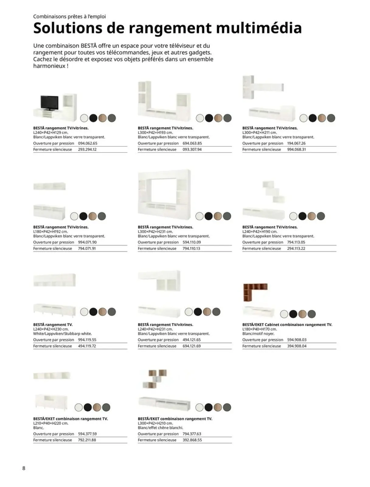 Página 8 en Almacenamiento BESTÅ en IKEA Francia