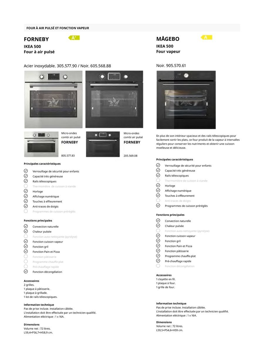 Offres IKEA France de 6 janvier à 31 décembre 2025 ÉLECTROMÉNAGER