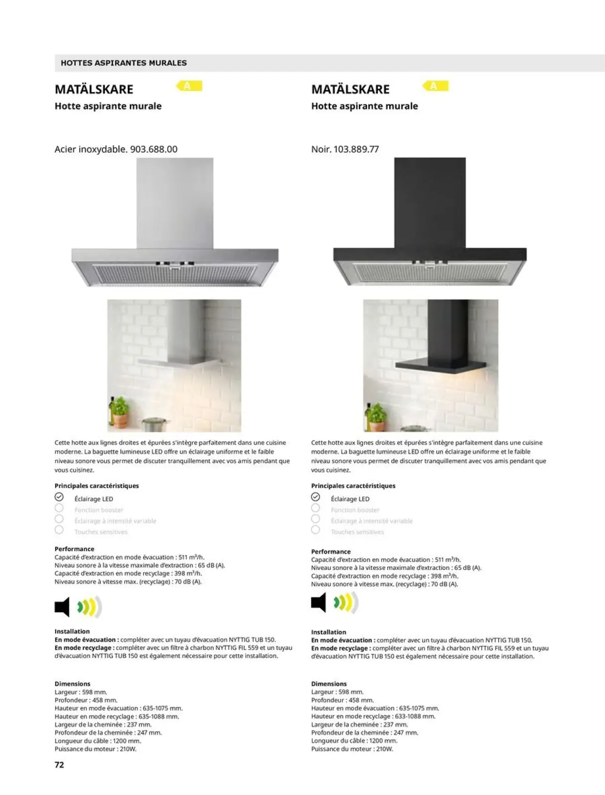 Página 72 en ELECTRODOMÉSTICOS en IKEA Francia