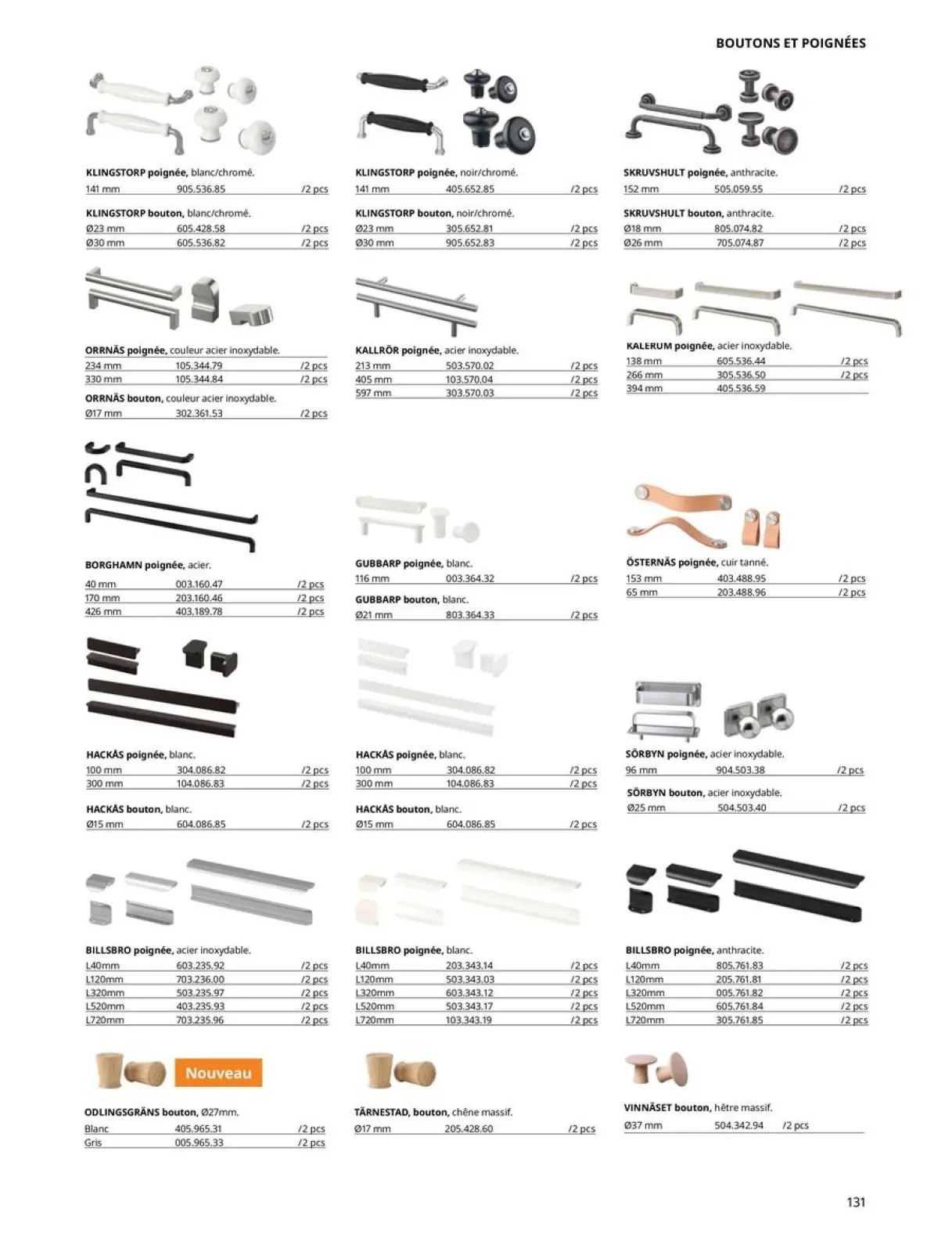 Página 130 en COCINAS Guía de compra en IKEA Francia