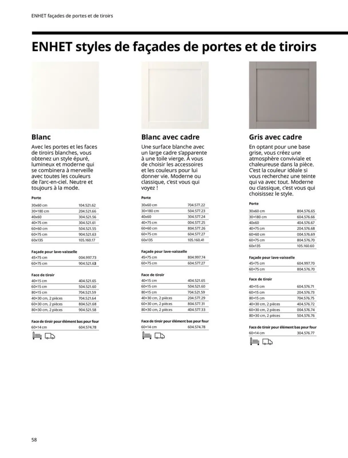 Página 58 en COCINAS Guía de compra en IKEA Francia