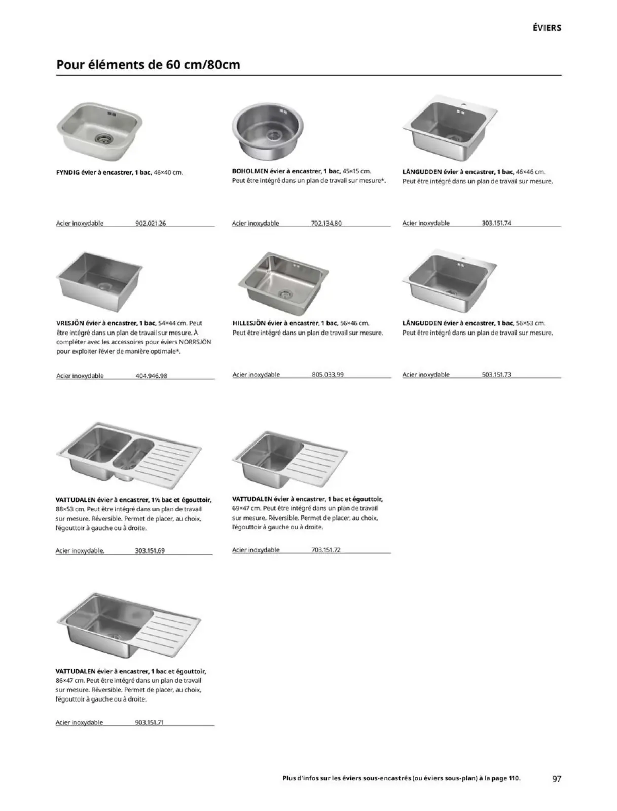 Página 97 en COCINAS Guía de compra en IKEA Francia