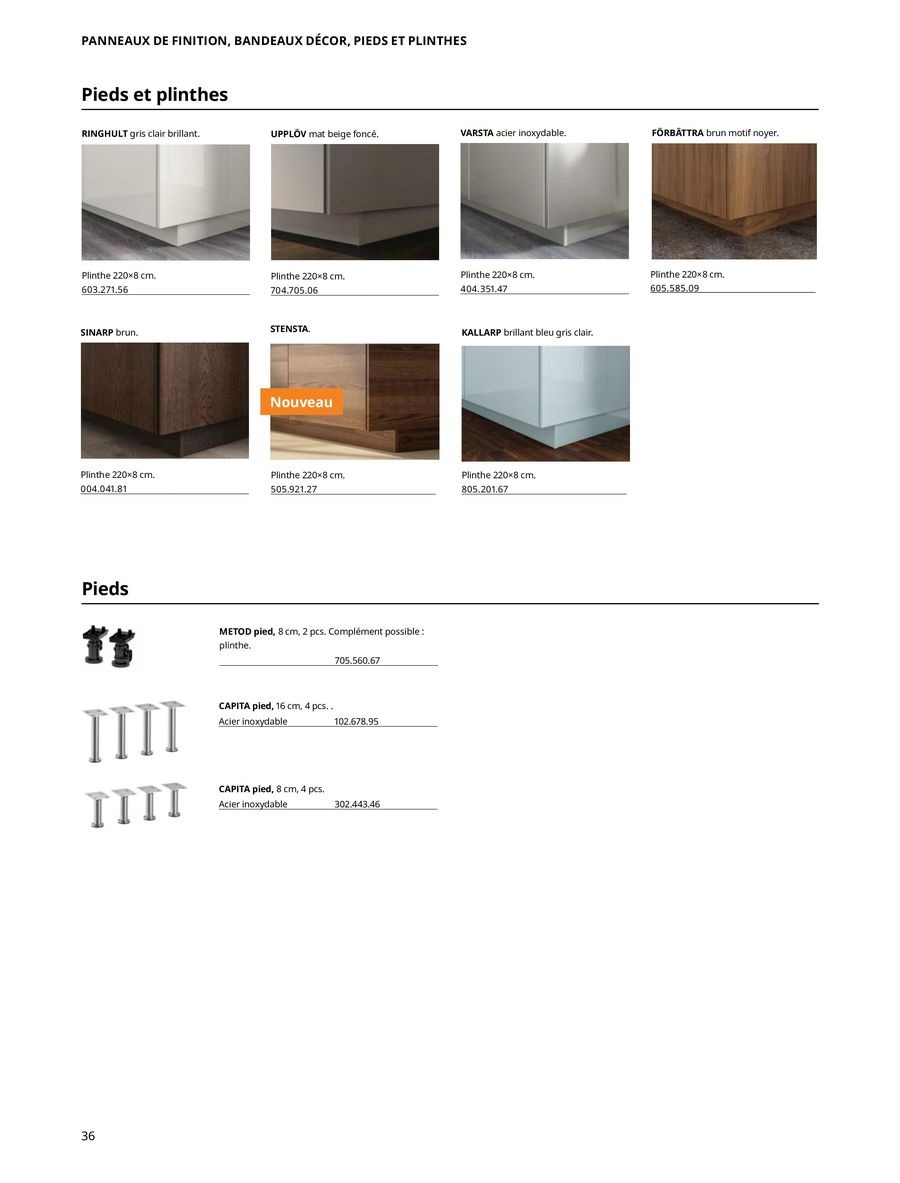 Offres IKEA France de 6 janvier à 31 décembre 2025 CUISINES Guide d’achat