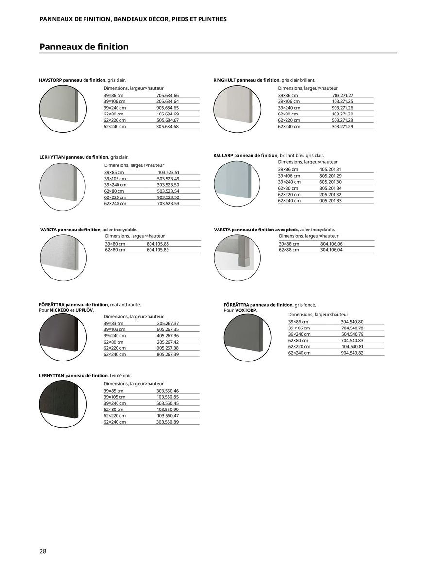 Offres IKEA France de 6 janvier à 31 décembre 2025 CUISINES Guide d’achat