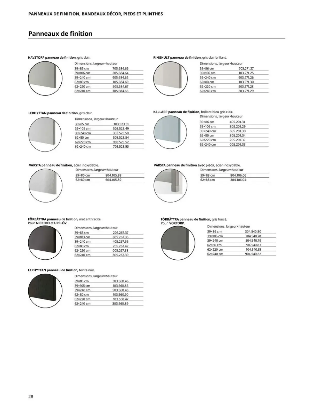 Página 28 en COCINAS Guía de compra en IKEA Francia