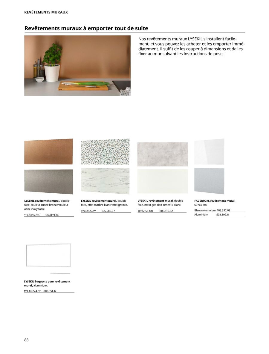 Offres IKEA France de 6 janvier à 31 décembre 2025 CUISINES Guide d’achat