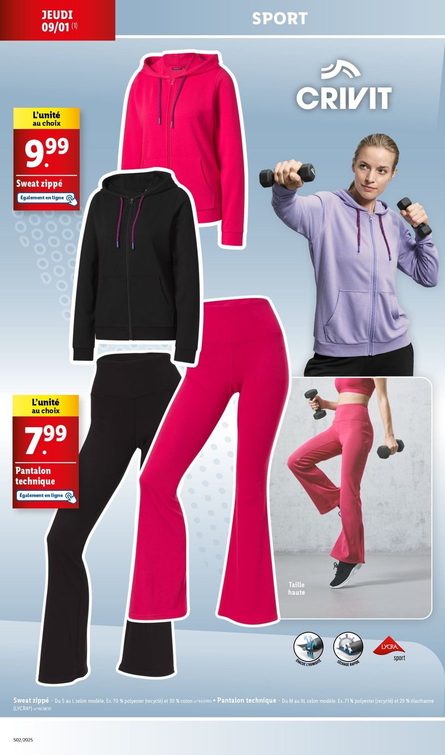 Offres Lidl France de 8 à 14 janvier 2025 Tarifs réduits