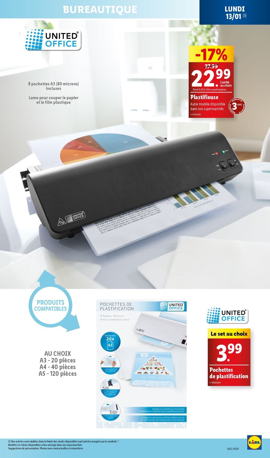 Offres Lidl France de 8 à 14 janvier 2025 Tarifs réduits