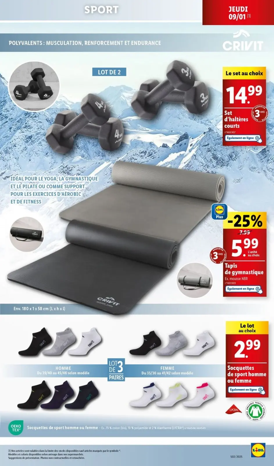 Página 55 en Precios con descuento en Lidl Francia