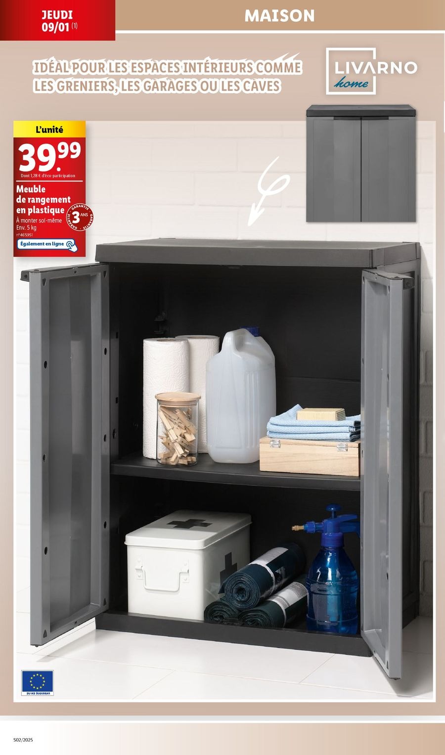 Offres Lidl France de 8 à 14 janvier 2025 Tarifs réduits