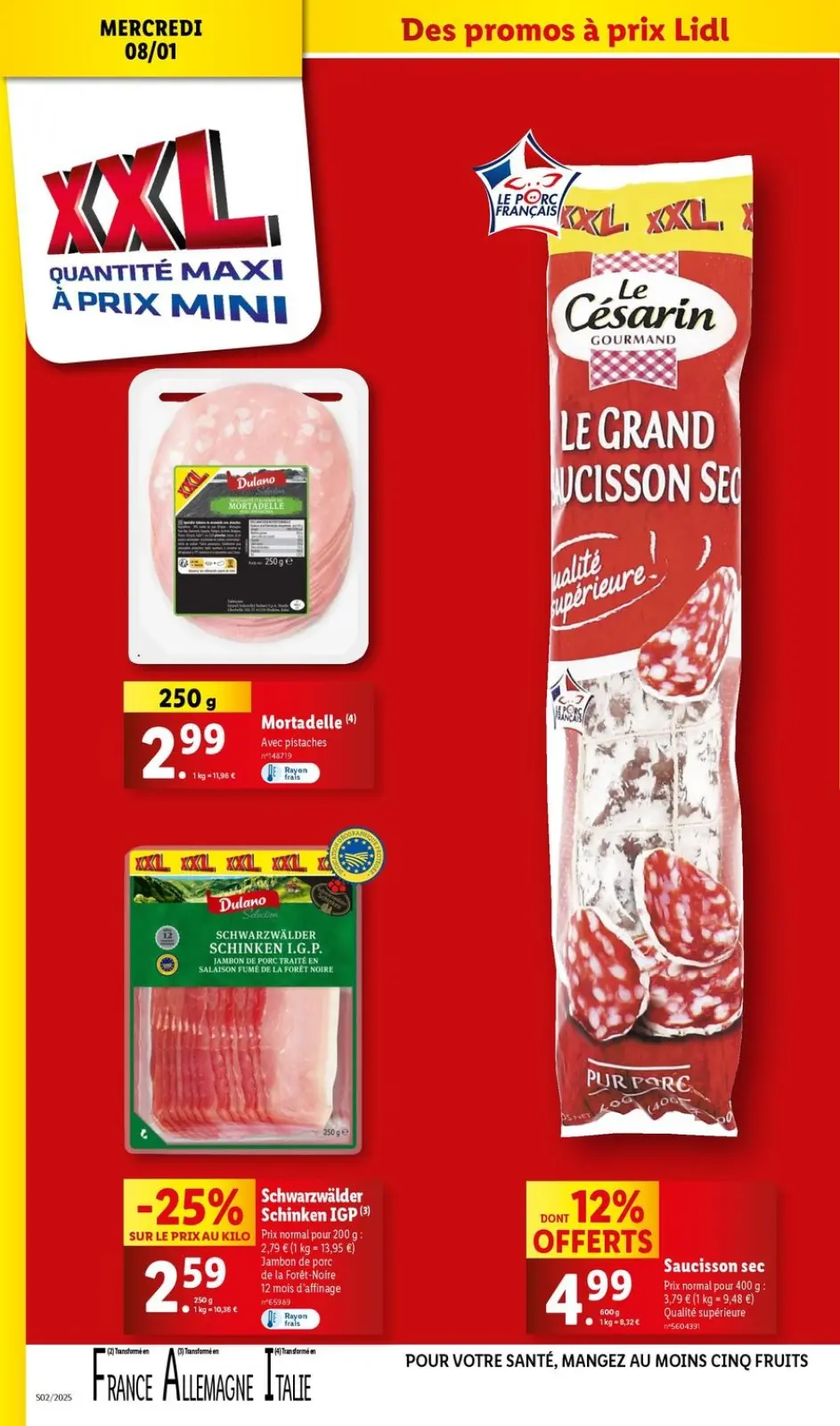 Página 8 en Precios con descuento en Lidl Francia
