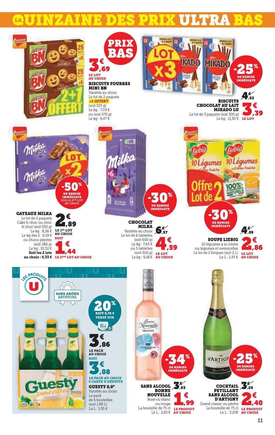 Offres U Express France de 7 à 19 janvier 2025 Temps fort bébé