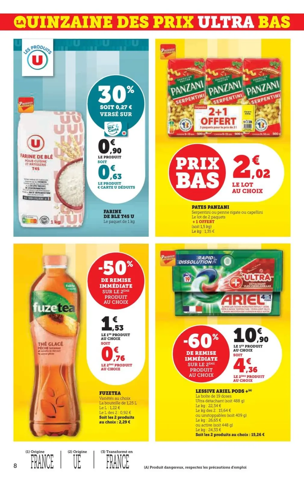 Página 8 en Lo más destacado del bebé en U Express Francia