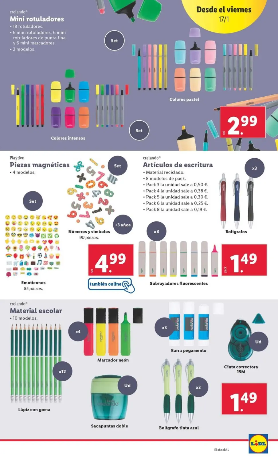 Page 11 dans Offres du bazar chez Lidl Espagne