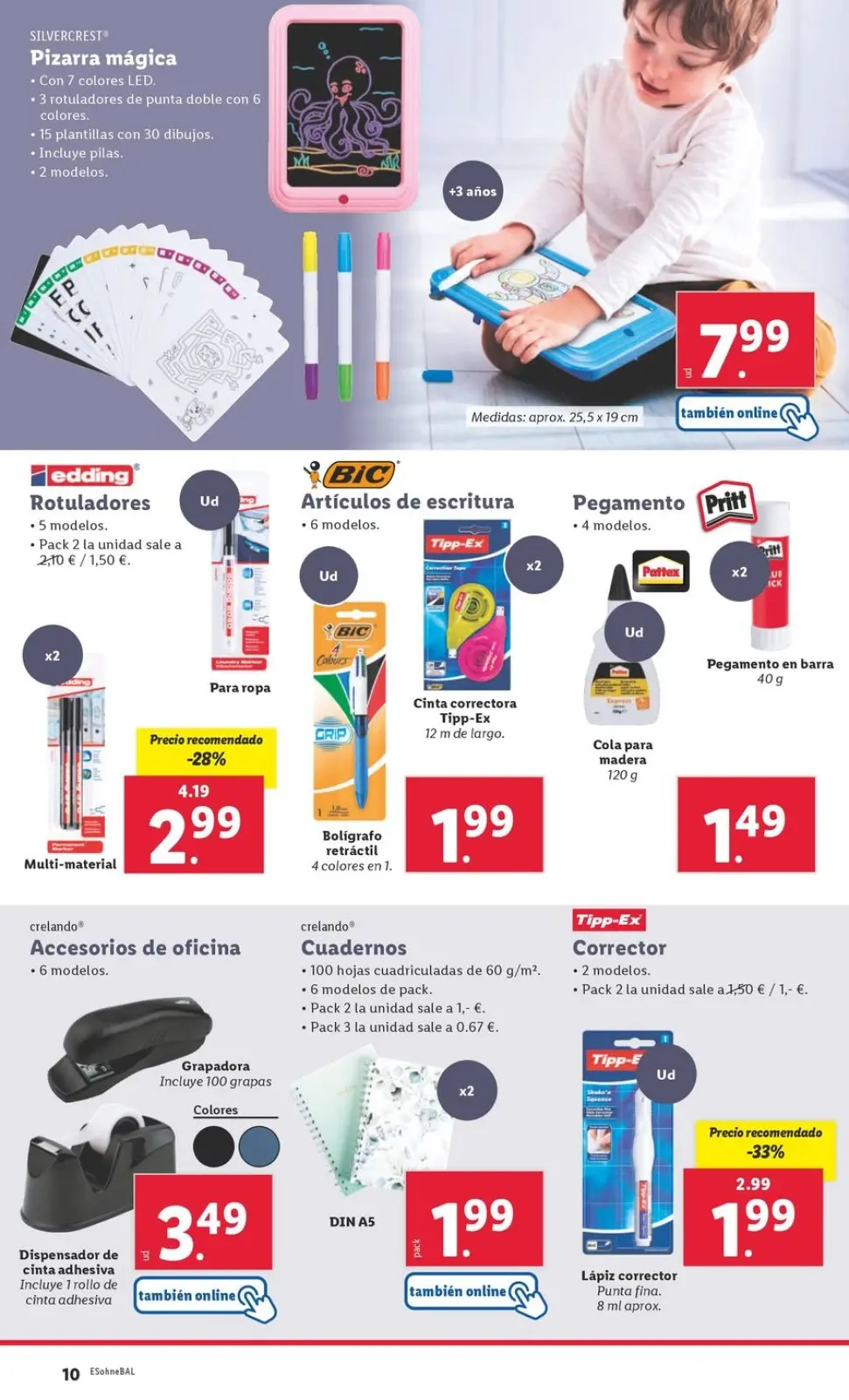 Page 12 dans Offres du bazar chez Lidl Espagne
