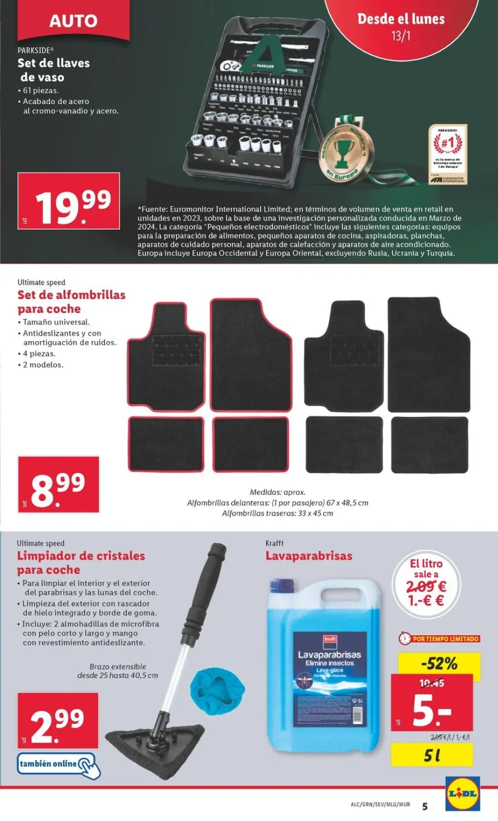 Page 5 dans Offres du bazar chez Lidl Espagne