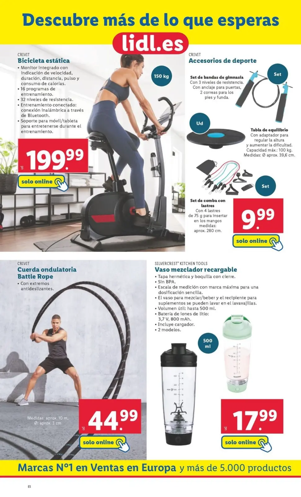 Page 18 dans Offres du bazar chez Lidl Espagne