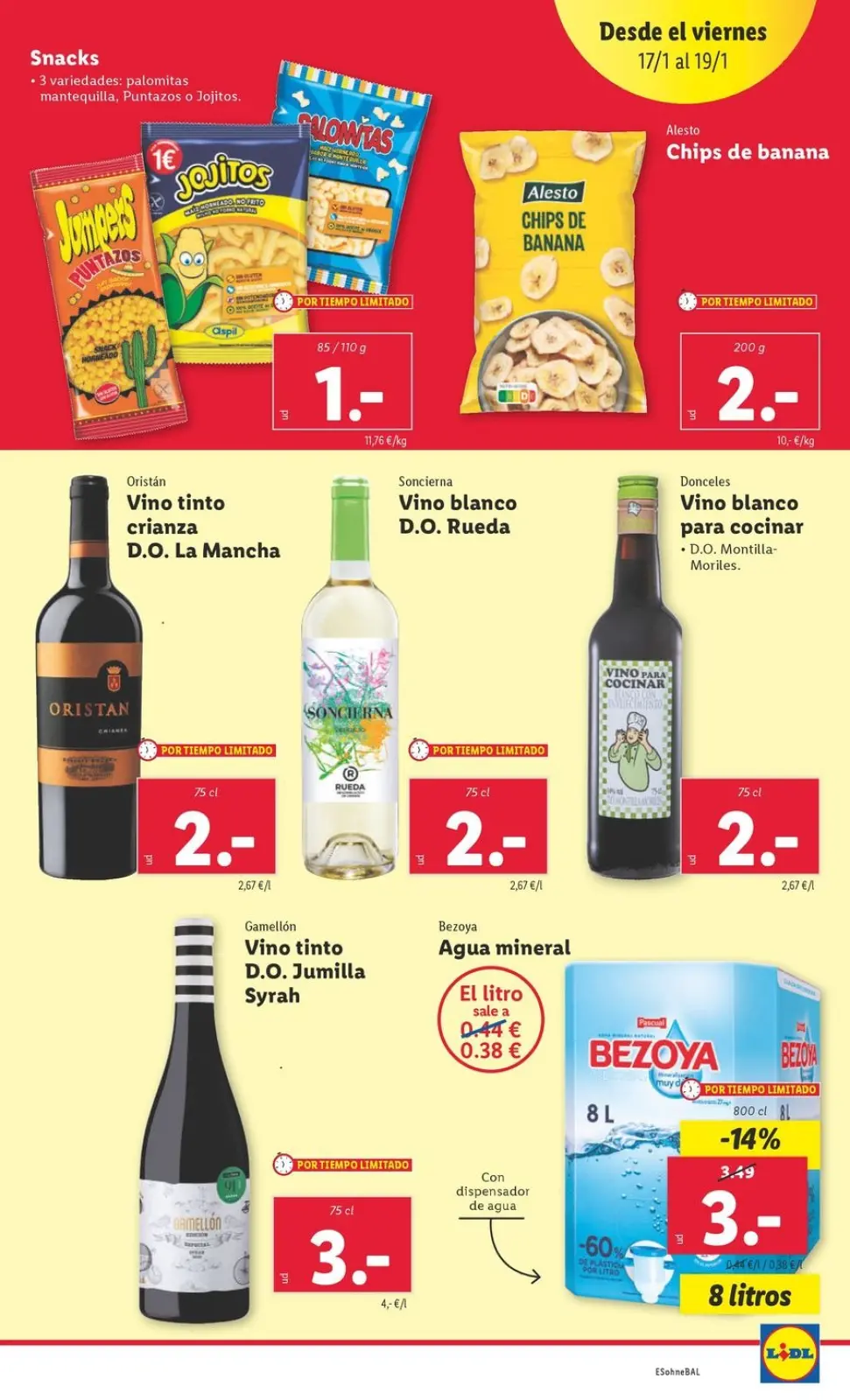 Page 19 dans Offres hebdomadaires chez Lidl Espagne