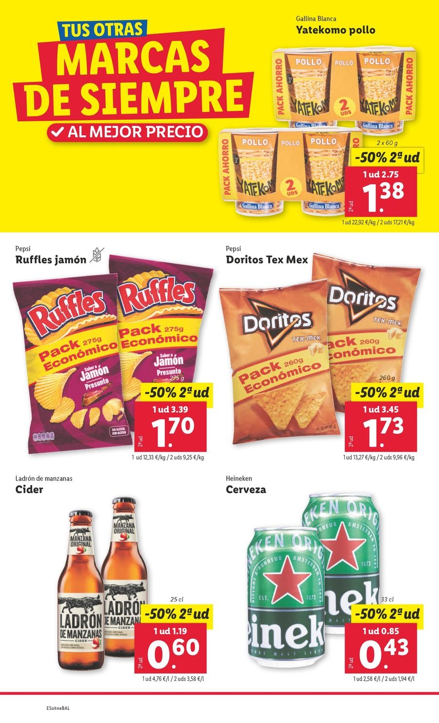 Ofertas de Lidl España de 13 a 19 enero 2025 ofertas semanales