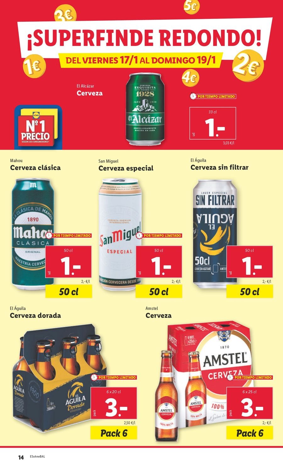 Ofertas de Lidl España de 13 a 19 enero 2025 ofertas semanales