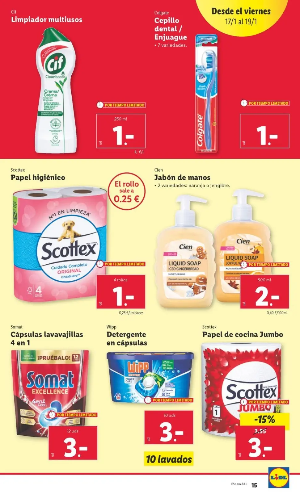 Page 17 dans Offres hebdomadaires chez Lidl Espagne