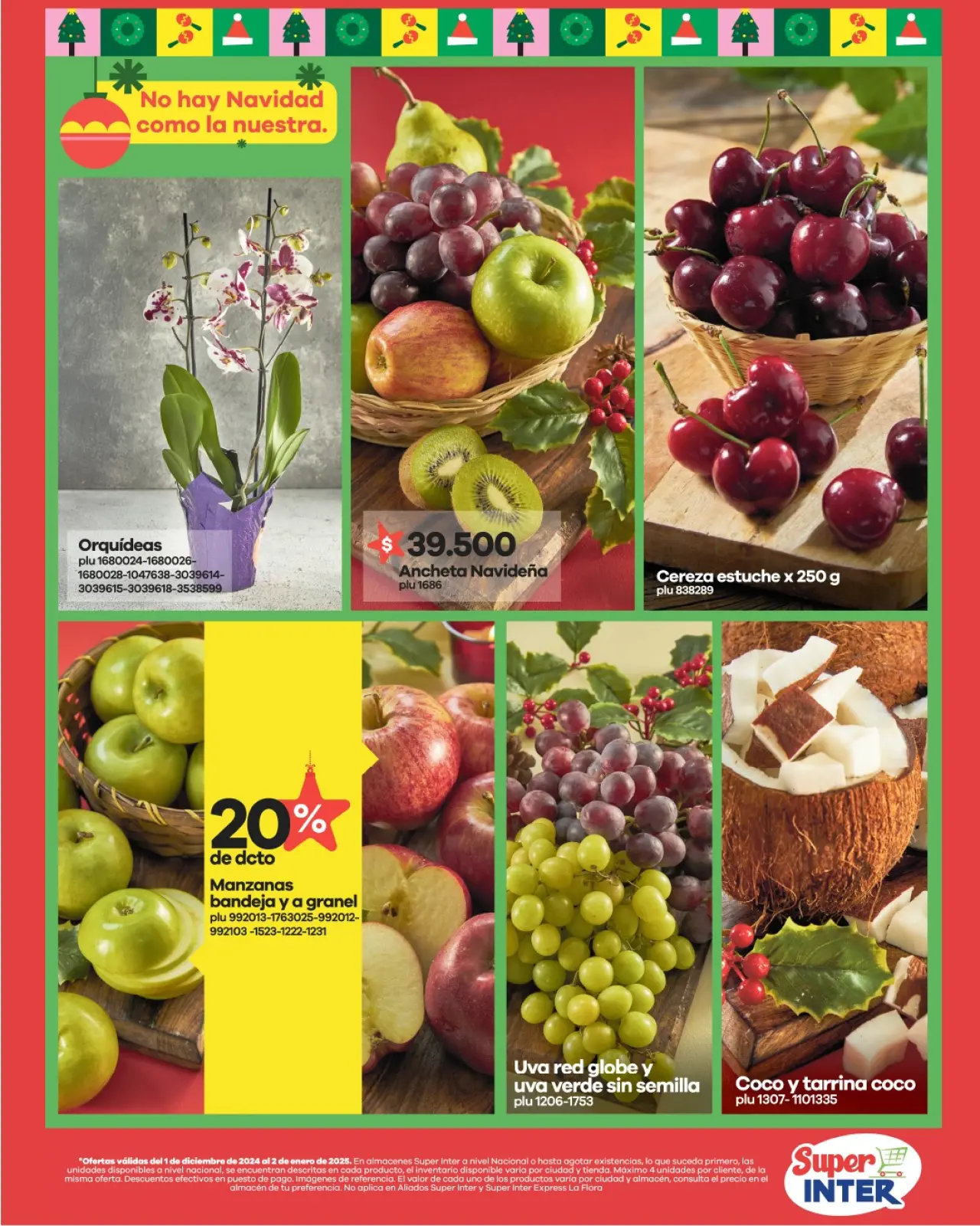 Page 2 dans Offres et promotions actuelles chez Super Inter Colombie