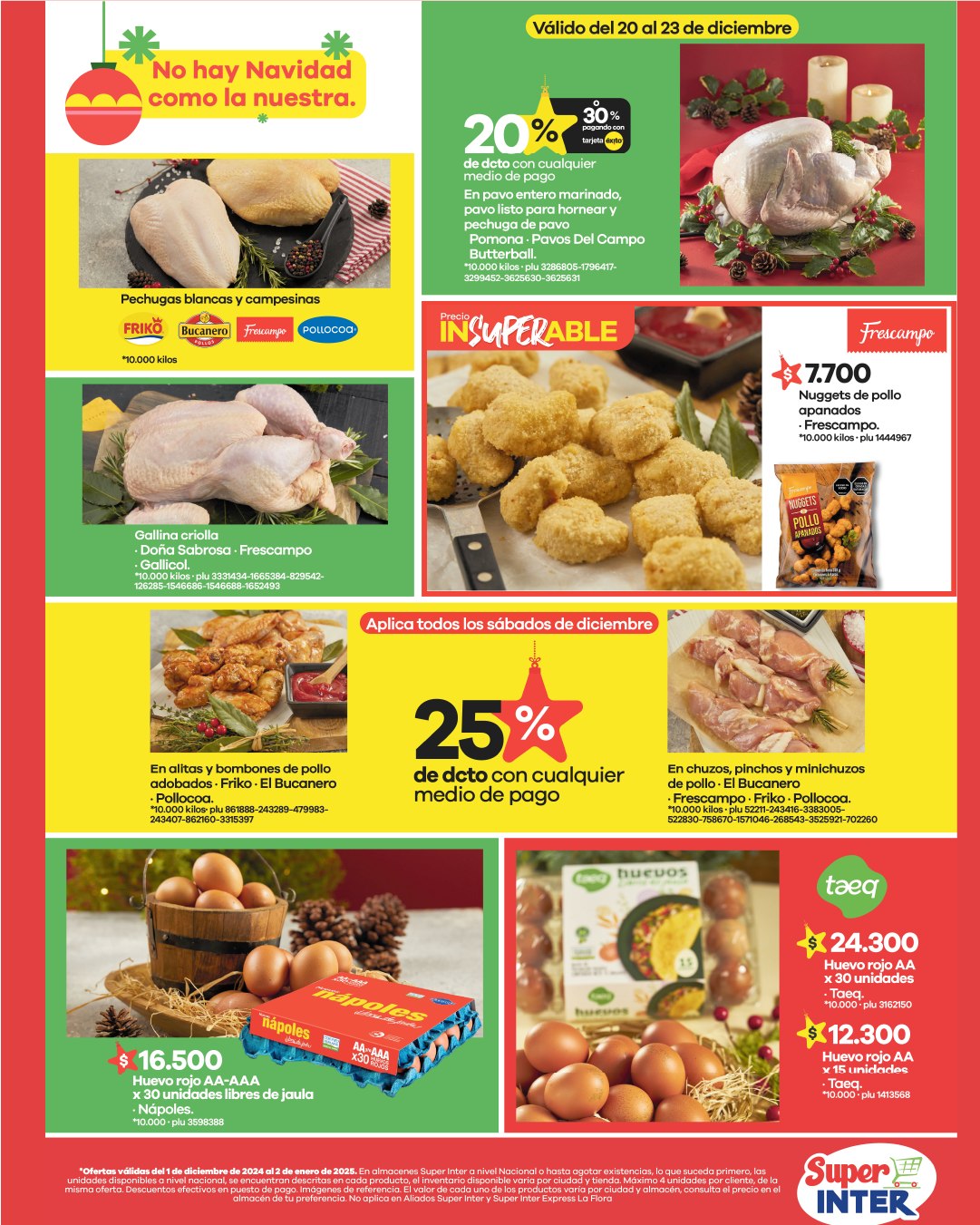 Super Inter Colombia Offers from 10 to 14 January 2025 Current bargains and offers