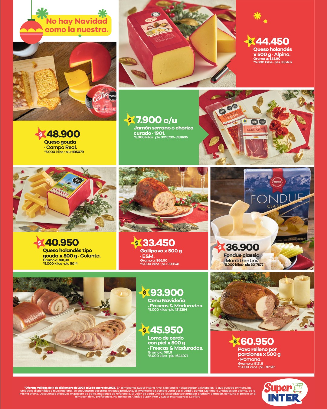 Super Inter Colombia Offers from 10 to 14 January 2025 Current bargains and offers