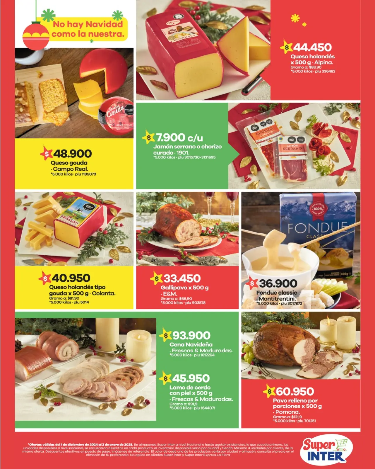 Page 3 dans Offres et promotions actuelles chez Super Inter Colombie