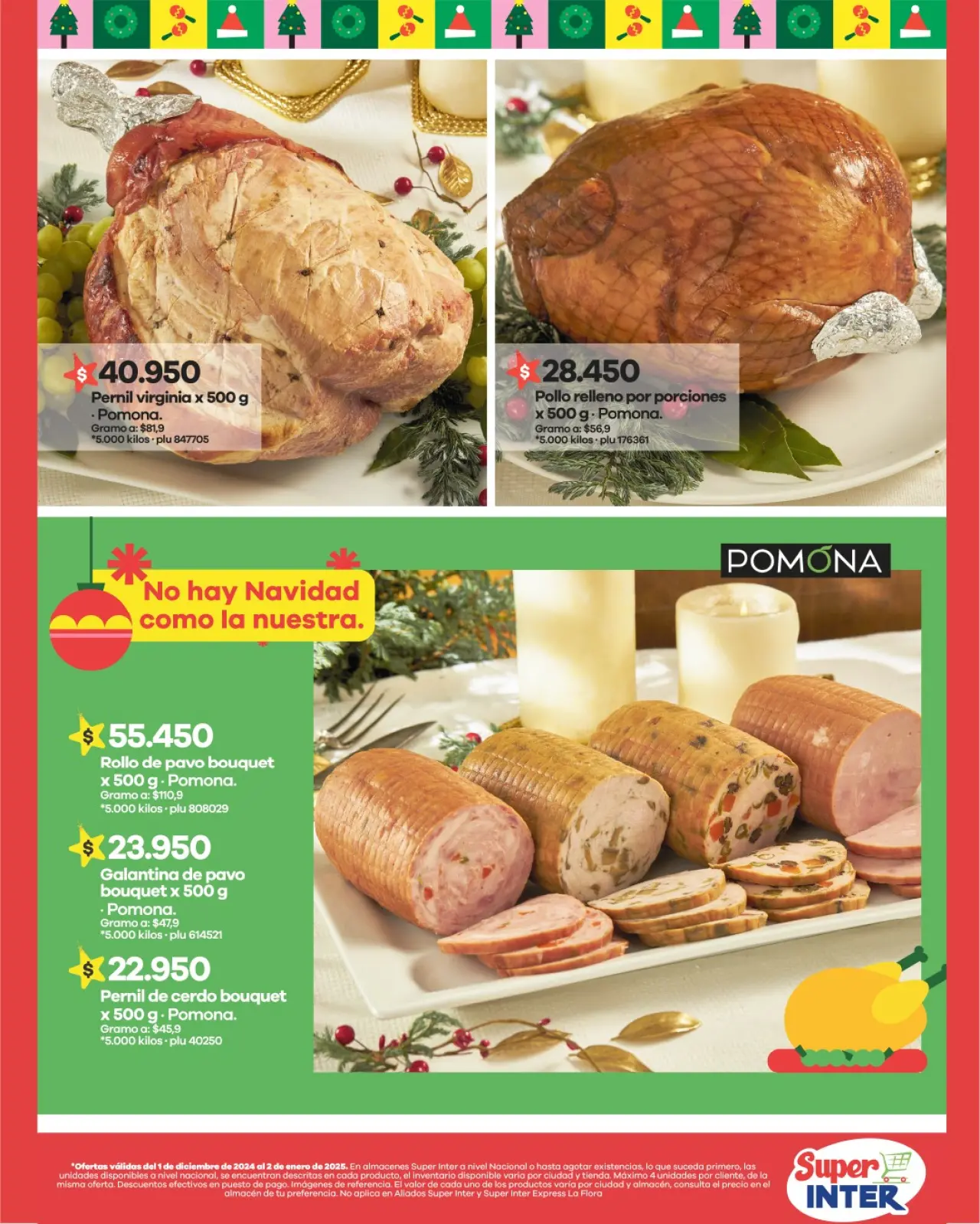 Page 1 dans Offres et promotions actuelles chez Super Inter Colombie