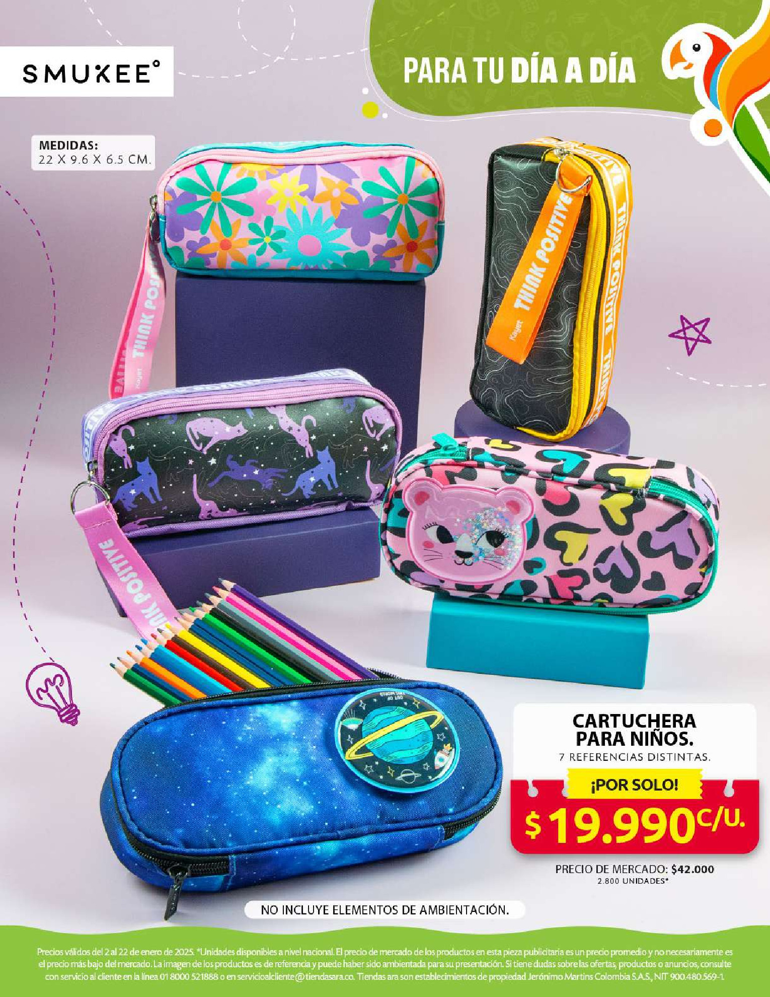 Ara stores Colombia Offers from 2 to 22 January 2025 Back to School Deals