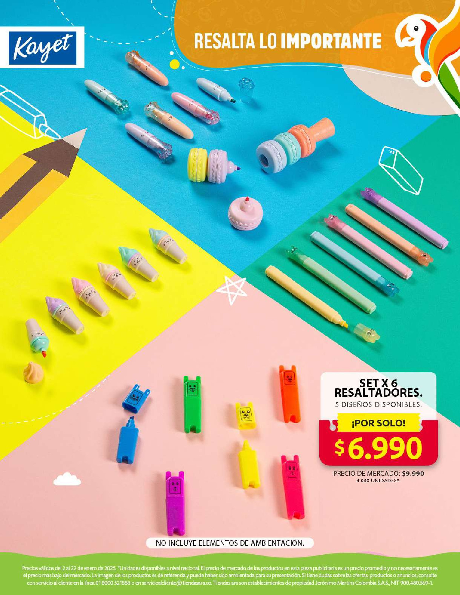Ara stores Colombia Offers from 2 to 22 January 2025 Back to School Deals