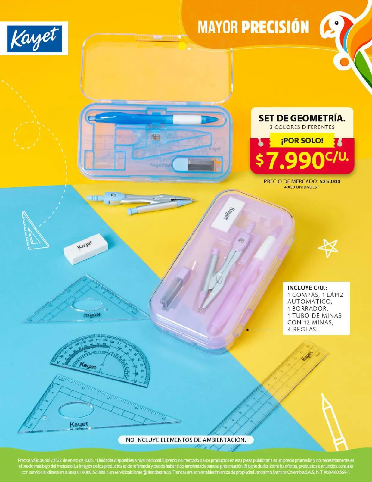 Page 25 dans Offres de rentrée chez Magasins Ara Colombie