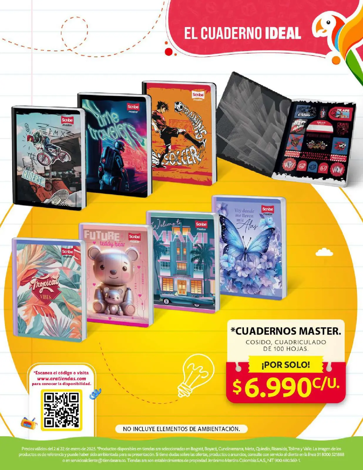 Page 4 dans Offres de rentrée chez Magasins Ara Colombie