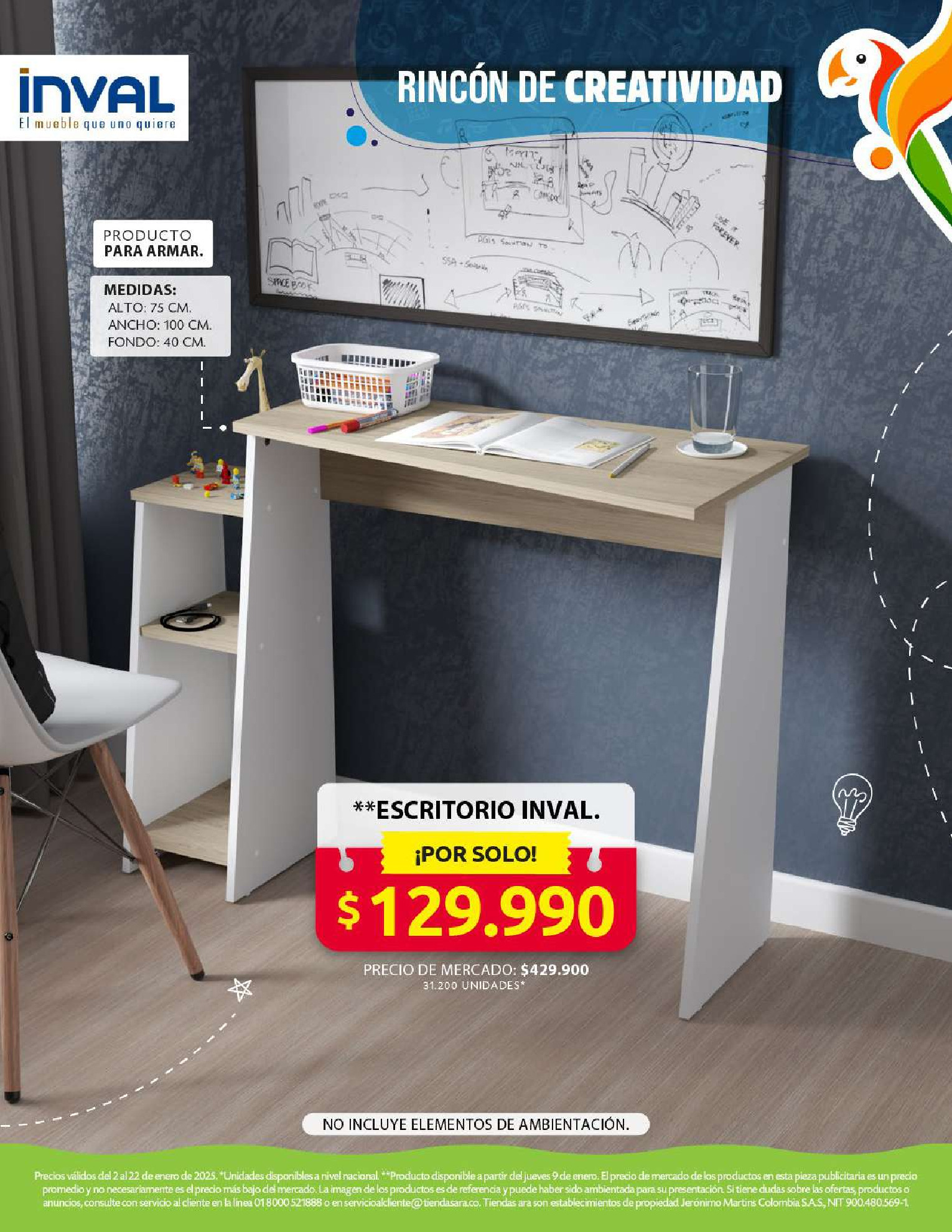 Ara stores Colombia Offers from 2 to 22 January 2025 Back to School Deals