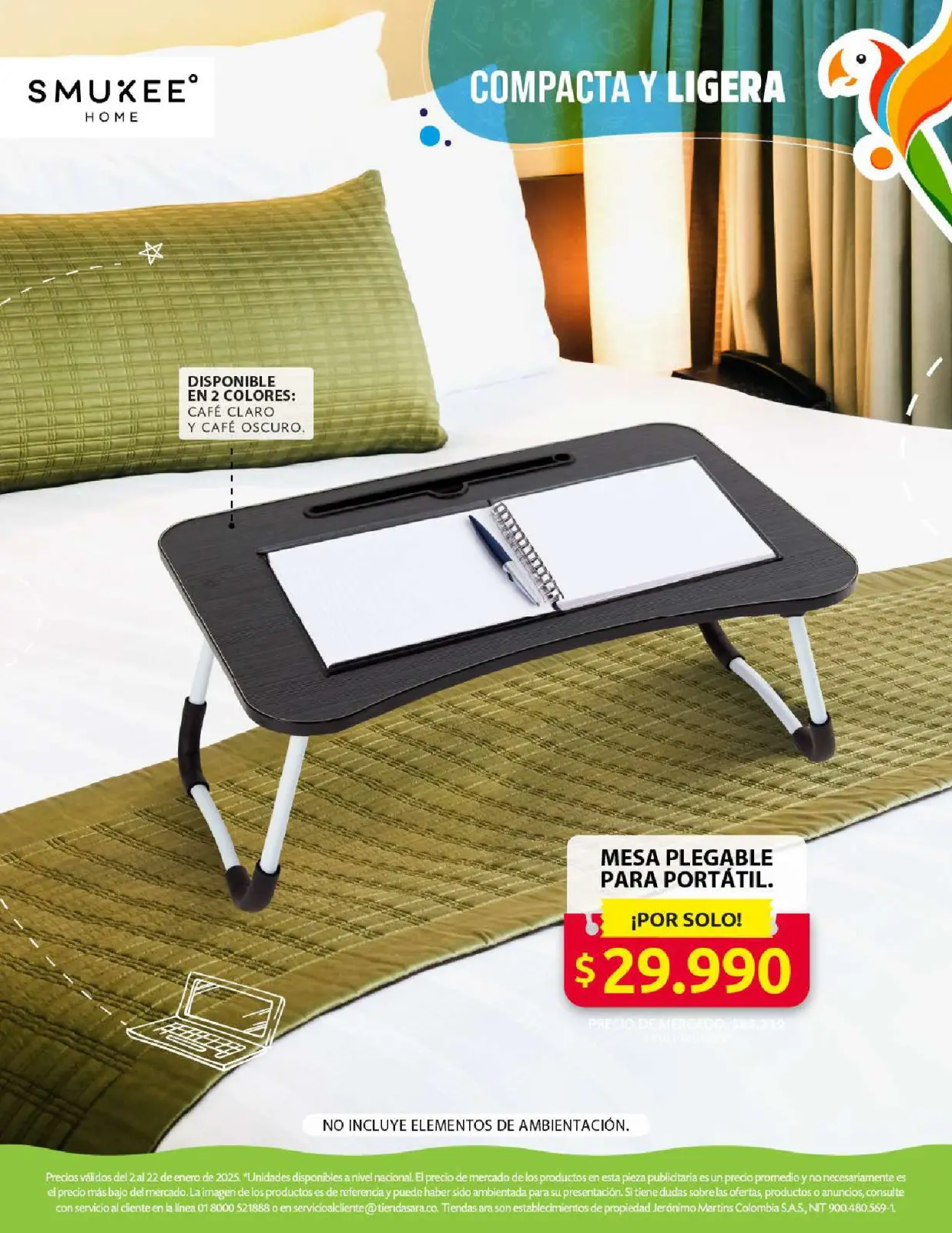 Page 34 dans Offres de rentrée chez Magasins Ara Colombie