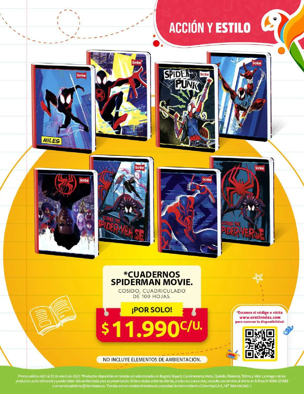 Page 5 dans Offres de rentrée chez Magasins Ara Colombie