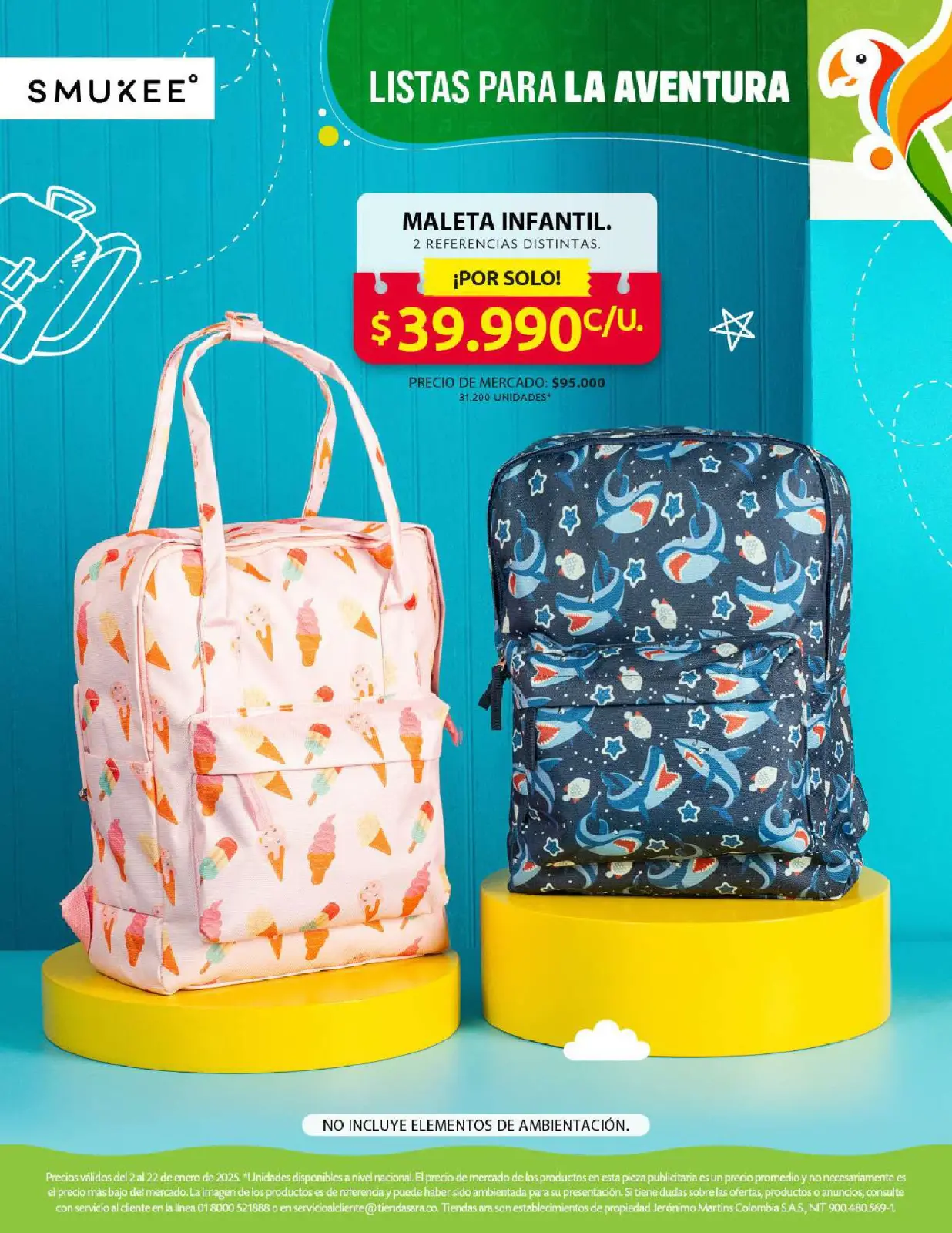 Page 45 dans Offres de rentrée chez Magasins Ara Colombie