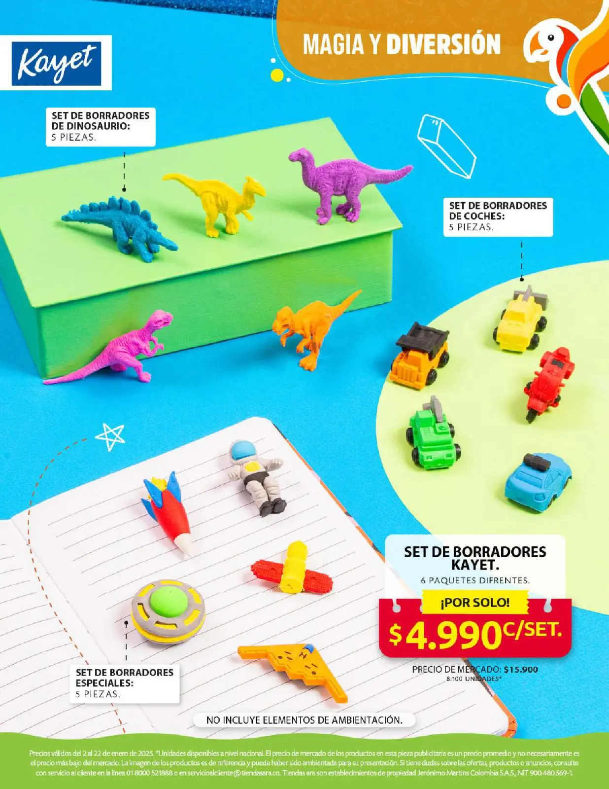 Page 57 dans Offres de rentrée chez Magasins Ara Colombie