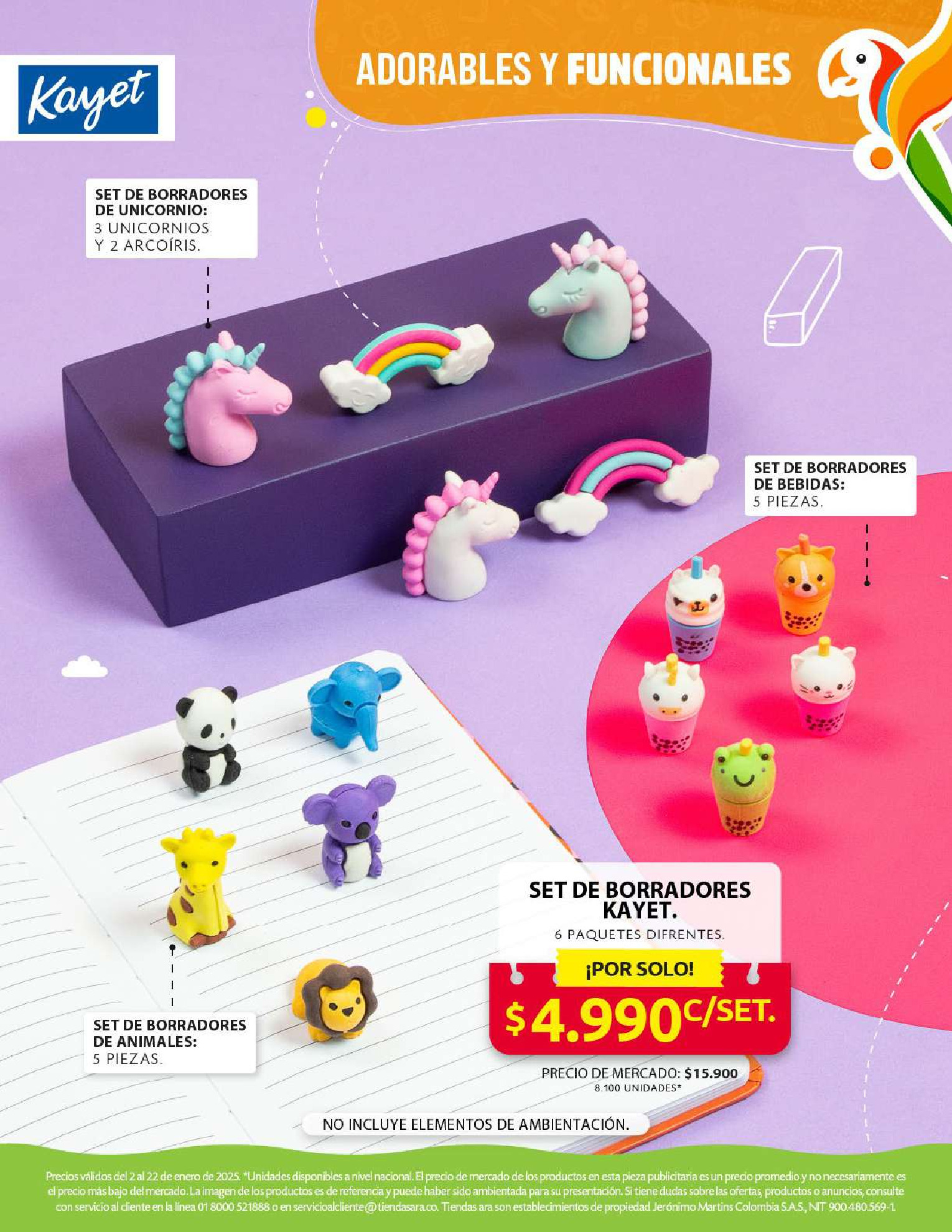 Ara stores Colombia Offers from 2 to 22 January 2025 Back to School Deals
