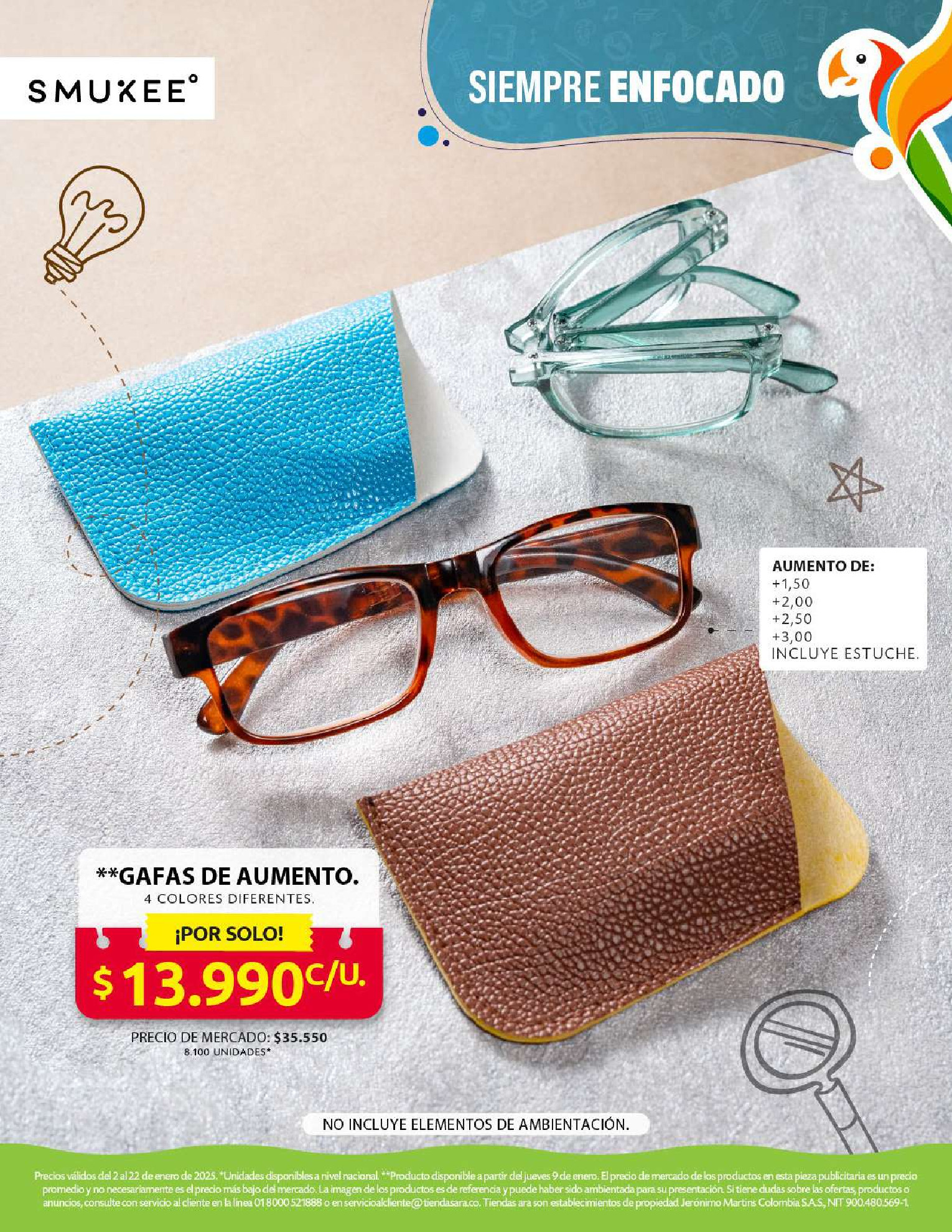 Ara stores Colombia Offers from 2 to 22 January 2025 Back to School Deals