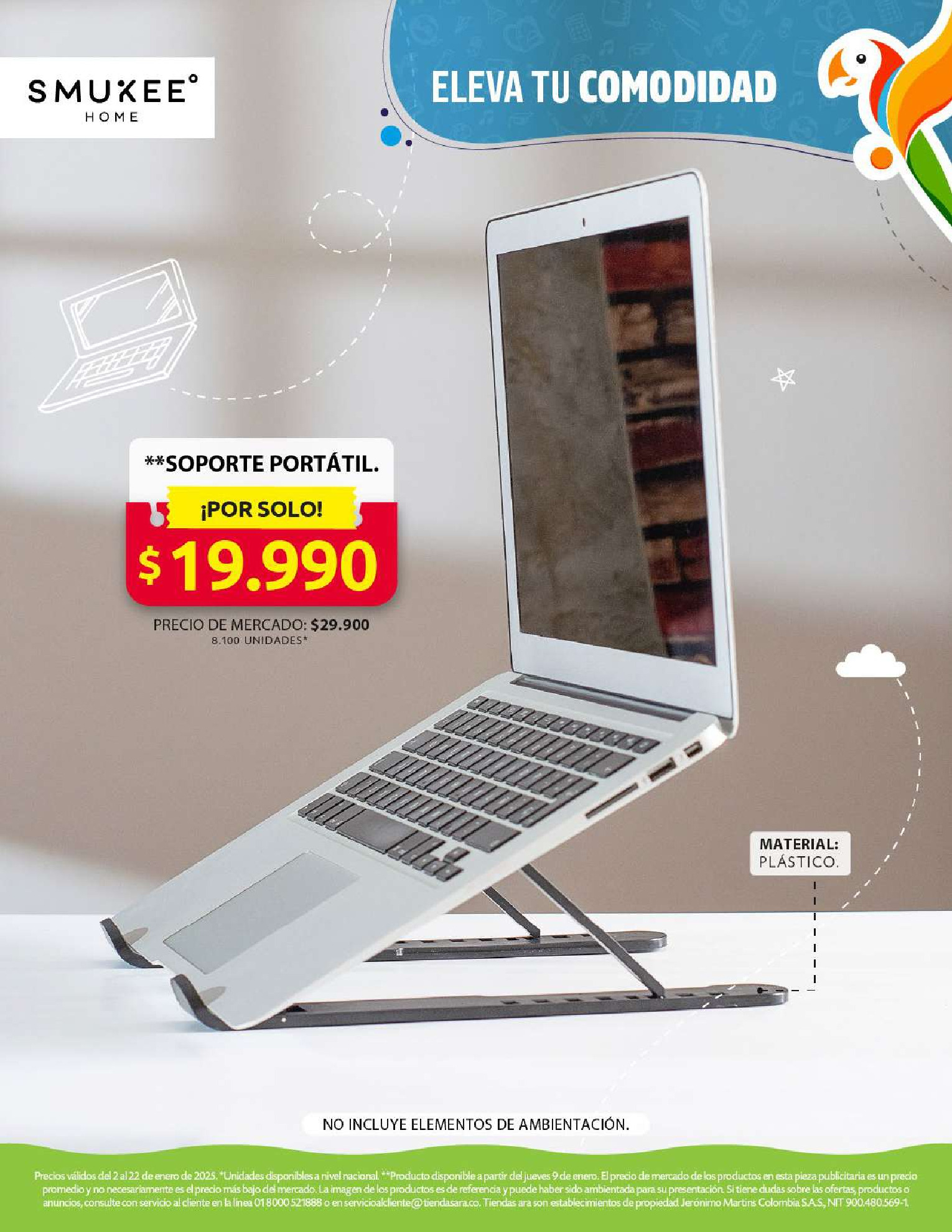 Ara stores Colombia Offers from 2 to 22 January 2025 Back to School Deals