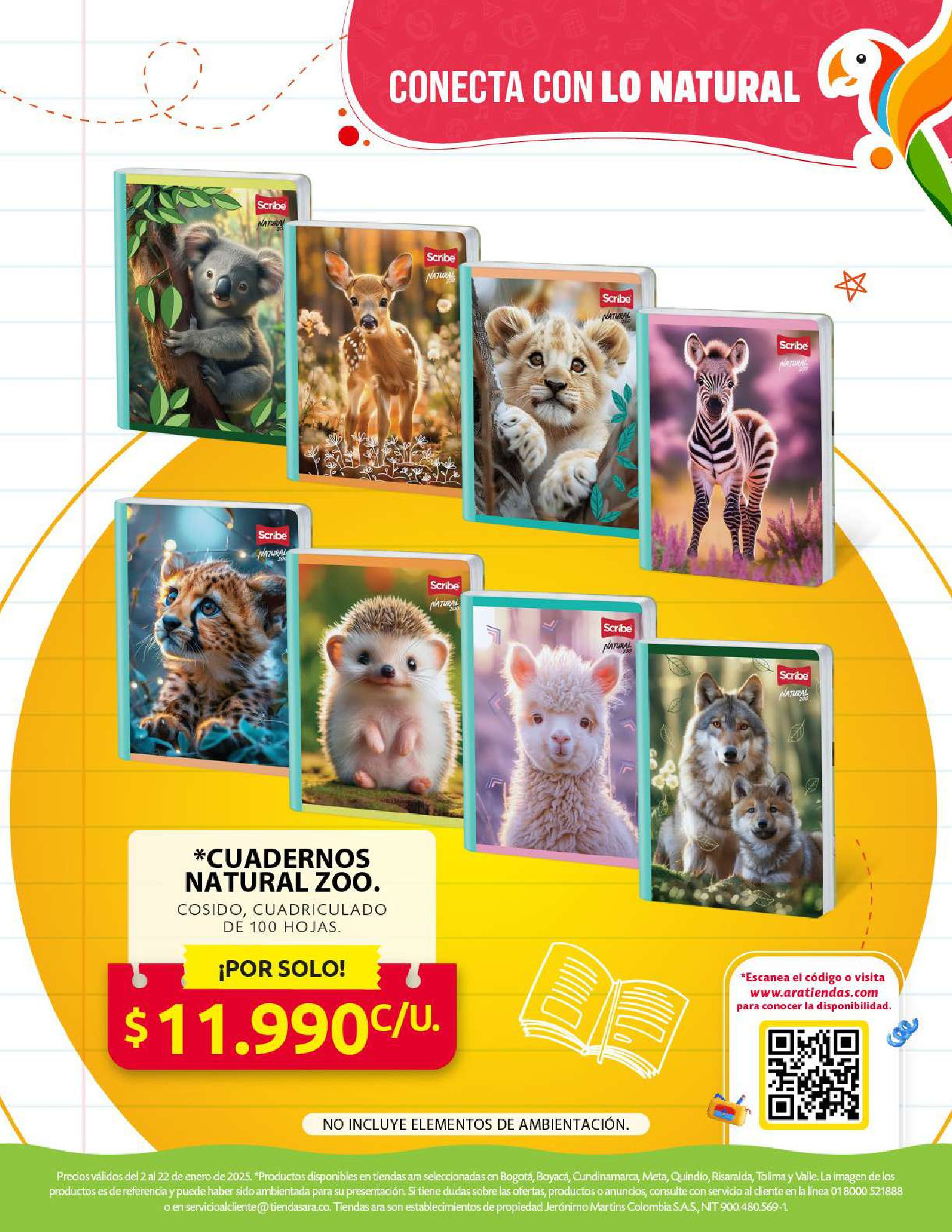 Ara stores Colombia Offers from 2 to 22 January 2025 Back to School Deals