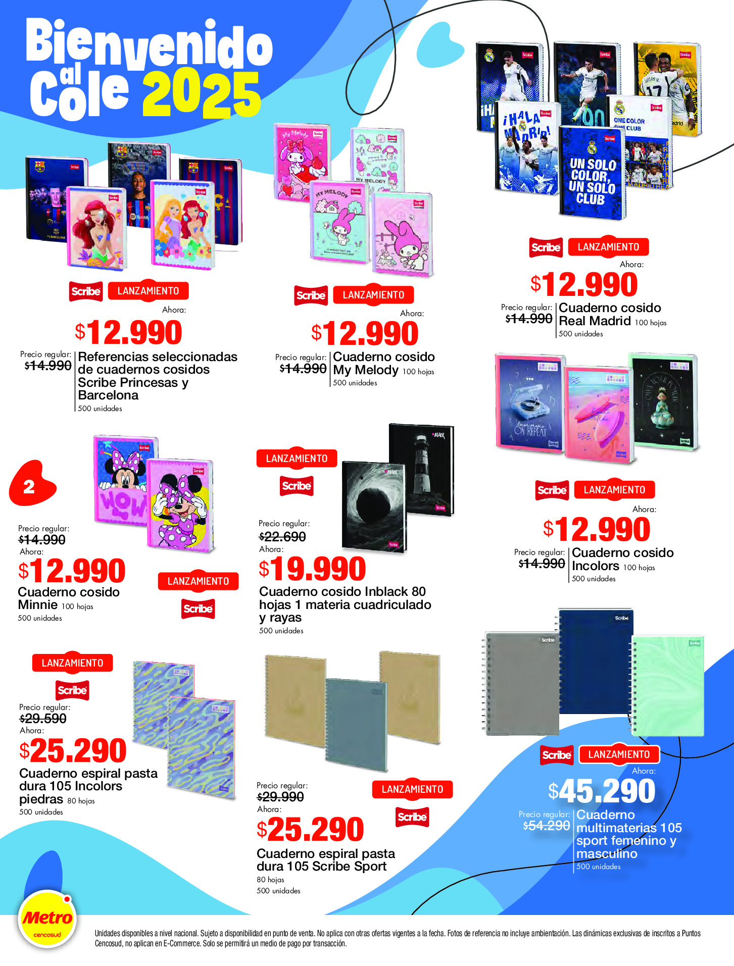 Metro Stores Colombia Offers from 10 January to 9 February 2025 Back to School Deals