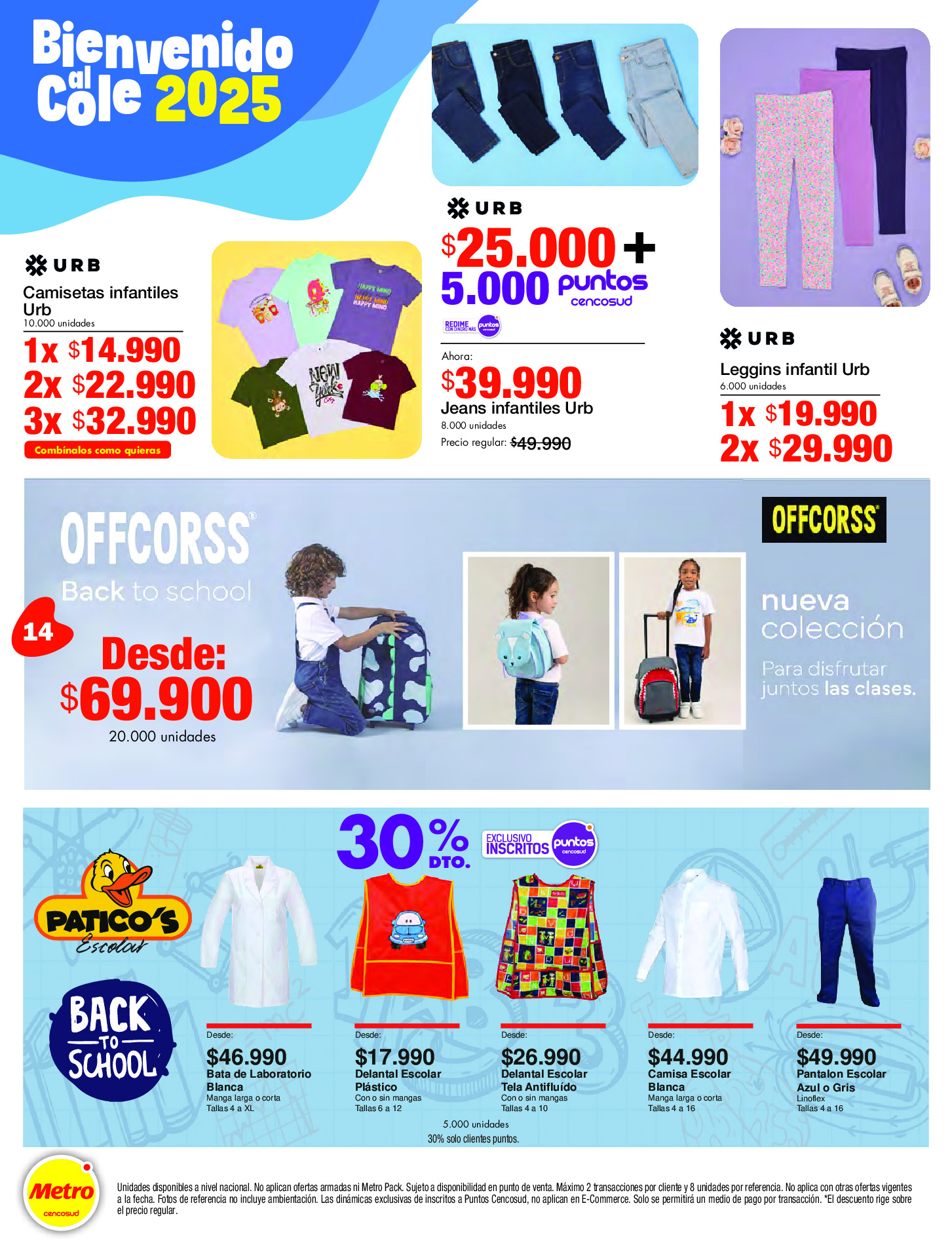 Metro Stores Colombia Offers from 10 January to 9 February 2025 Back to School Deals