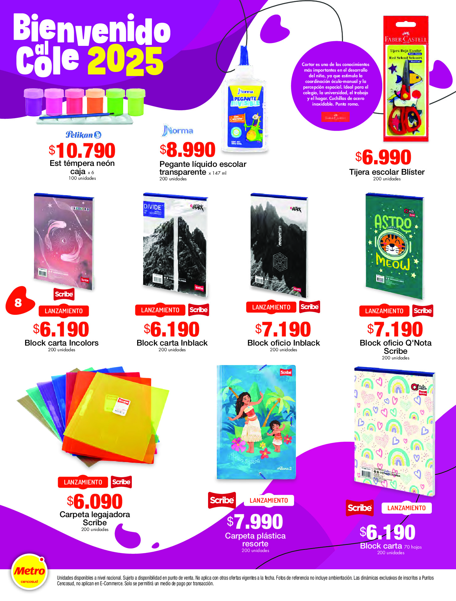 Metro Stores Colombia Offers from 10 January to 9 February 2025 Back to School Deals