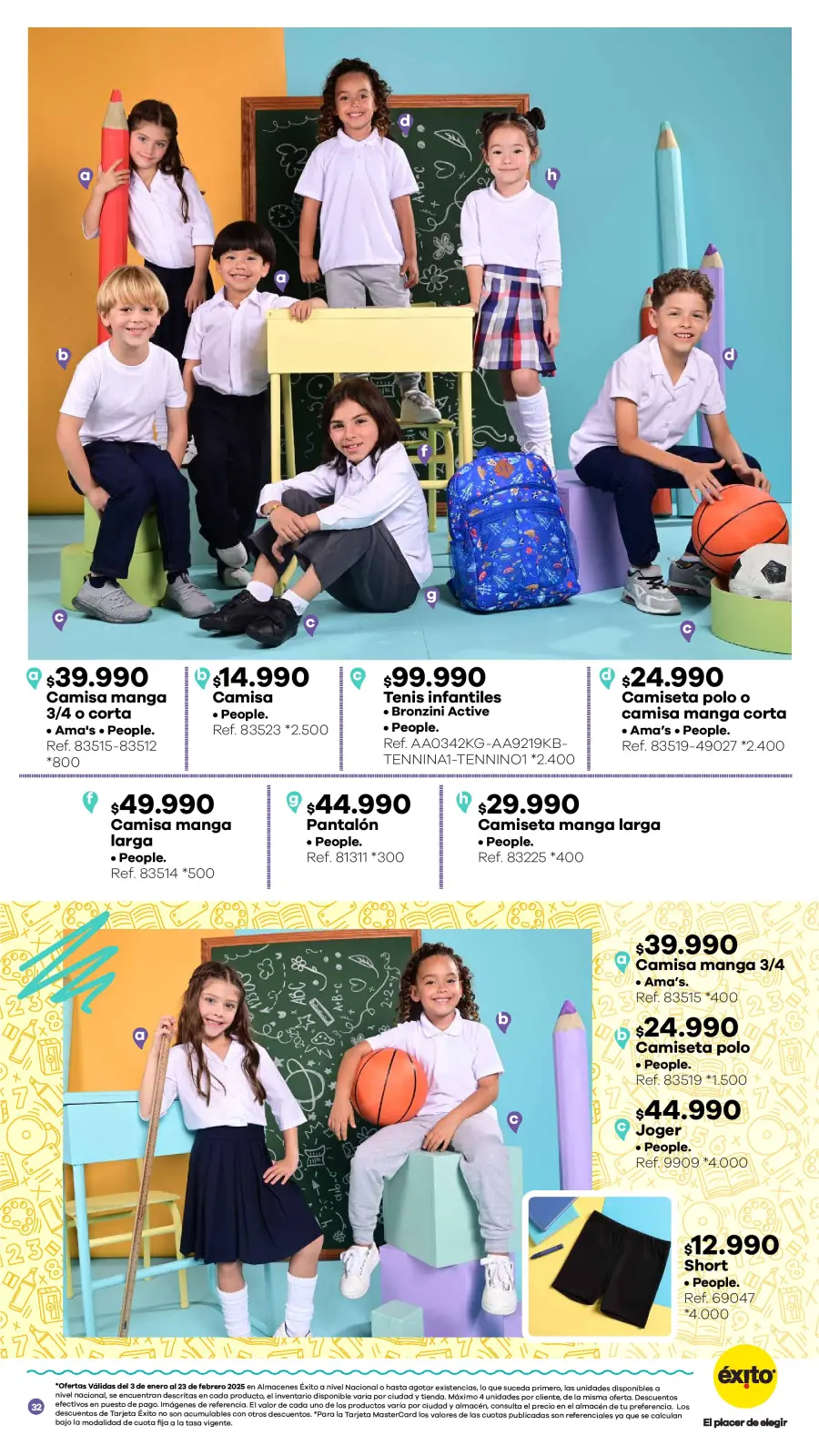 Page 97 dans Offres de la saison scolaire chez Éxito Colombie