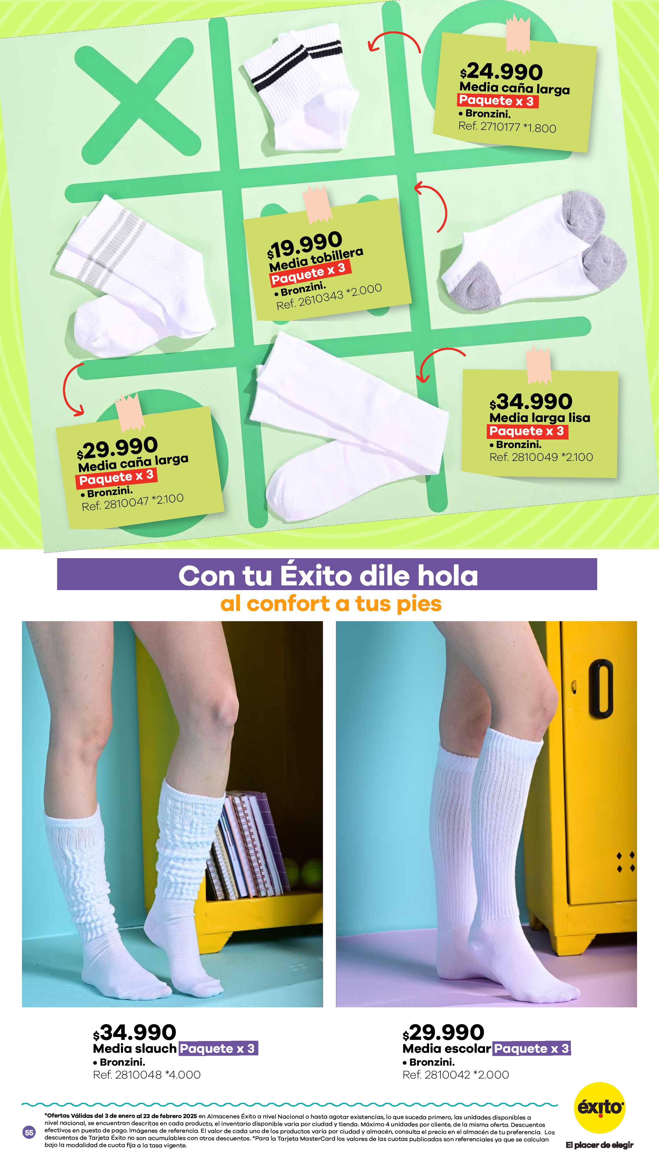 Éxito Colombia Offers from 3 January to 23 February 2025 SCHOOL SEASON Deals